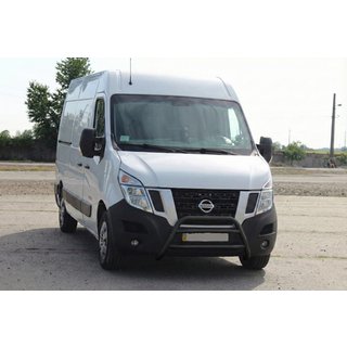 Parabulloni WT018 Nero (Acciaio Inox) Opel Movano 2010-2021 foto 1