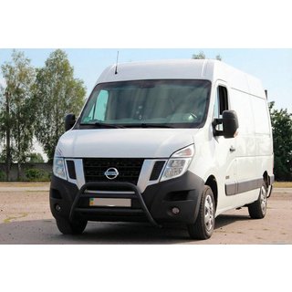 Parabulloni WT018 Nero (Acciaio Inox) Opel Movano 2010-2021 foto 2