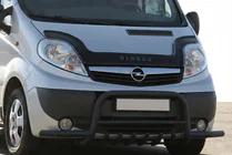 Renault Trafic 2001–2015 Bull bar Exclusive Black (acciaio inox) foto 4