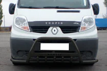 Renault Trafic 2001–2015 Bull bar Exclusive Black (acciaio inox) foto 1
