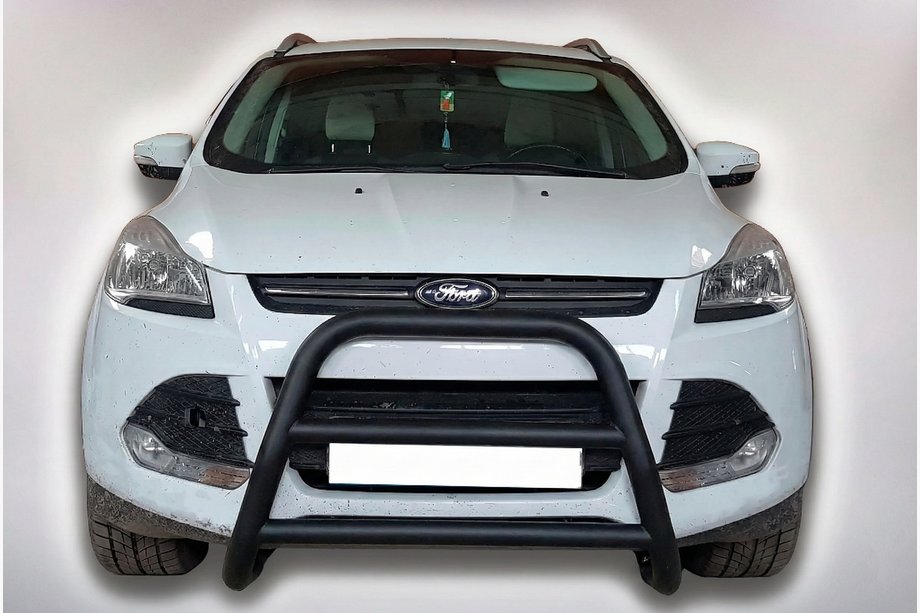 Ford Kuga/Escape 2013-2019 Parabulloni WT018 Nero (Acciaio Inox) Foto 3