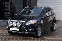 Ford Kuga 2008-2013 Parabulloni WT018 Nero (Acciaio Inox) foto 1
