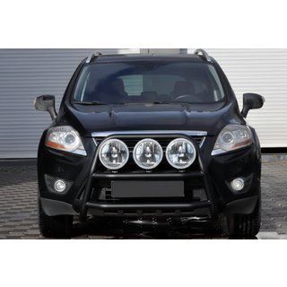 Parabulloni WT018 Nero (Acciaio Inox) Ford Kuga 2008-2013 foto 2