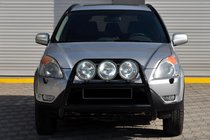 Honda CRV 2001-2006 Parabulloni WT018 Nero (Acciaio Inox) foto 4