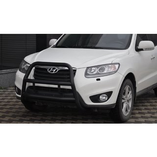 Parabulloni WT018 Nero (Acciaio Inox) Hyundai Santa Fe 2 2006-2012 foto 1