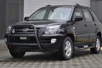 Kia Sportage 2004-2010 Parabulloni WT018 Nero (Acciaio Inox) foto 1