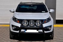 Kia Sportage 2010-2015 Parabulloni WT018 Nero (Acciaio Inox) foto 1