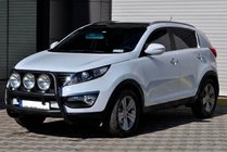 Kia Sportage 2010-2015 Parabulloni WT018 Nero (Acciaio Inox) foto 2