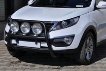 Kia Sportage 2010-2015 Parabulloni WT018 Nero (Acciaio Inox) foto 3