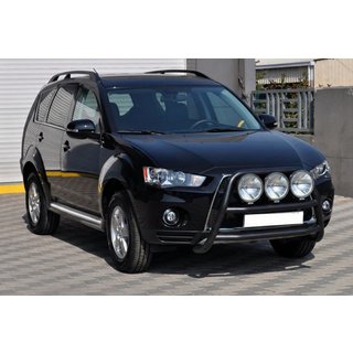 Parabulloni WT018 Nero (Acciaio Inox) Mitsubishi Outlander 2006-2012 foto 3