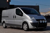 Nissan Primastar 2002-2014 Parabulloni WT018 Nero (Acciaio Inox) foto 3