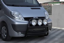 Renault Trafic 2001–2015 Parabulloni WT018 Nero (Acciaio Inox) foto 1
