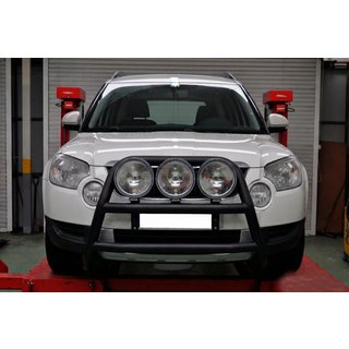 Parabulloni WT018 Nero (Acciaio Inox) Skoda Yeti 2009-2017 foto 3