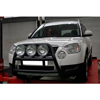 Parabulloni WT018 Nero (Acciaio Inox) Skoda Yeti 2009-2017 foto 4