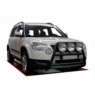 Parabulloni WT018 Nero (Acciaio Inox) Skoda Yeti 2009-2017 foto 1