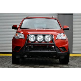 Parabulloni WT018 Nero (Acciaio Inox) SsangYong Korando 2010-2019 foto 1