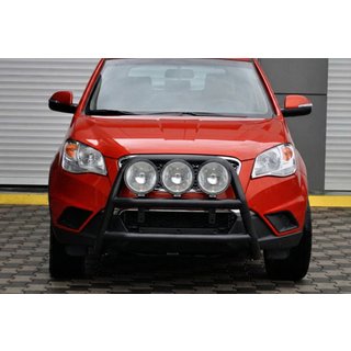 Parabulloni WT018 Nero (Acciaio Inox) SsangYong Korando 2010-2019 foto 3