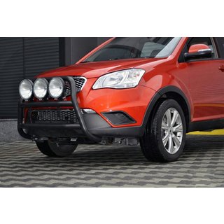 Parabulloni WT018 Nero (Acciaio Inox) SsangYong Korando 2010-2019 foto 4