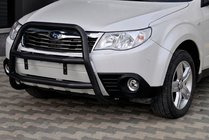 Subaru Forester 2008-2013 Parabulloni WT018 Nero (Acciaio Inox) foto 2