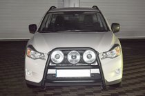 Subaru XV 2011-2017 Parabulloni WT018 Nero (Acciaio Inox) foto 1