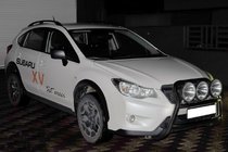Subaru XV 2011-2017 Parabulloni WT018 Nero (Acciaio Inox) foto 2