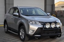 Toyota Rav 4 2013-2018 Parabulloni WT018 Nero (Acciaio Inox) foto 2