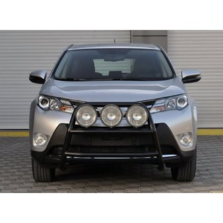 Parabulloni WT018 Nero (Acciaio Inox) Toyota Rav 4 2013-2018 foto 1