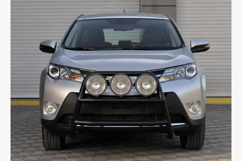 Toyota Rav 4 2013-2018 Parabulloni WT018 Nero (Acciaio Inox) Image