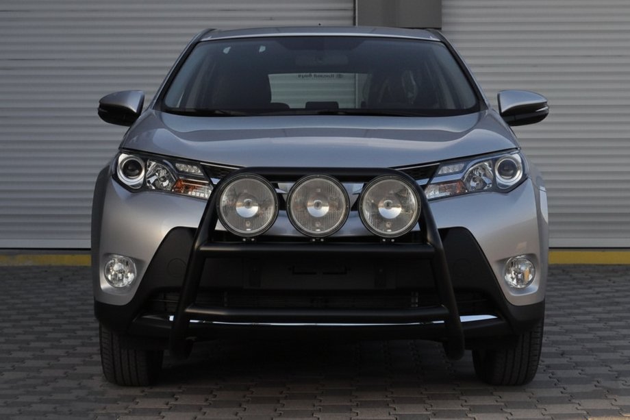 Toyota Rav 4 2013-2018 Parabulloni WT018 Nero (Acciaio Inox) Foto 4