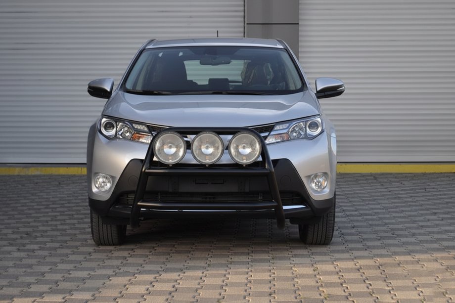 Toyota Rav 4 2013-2018 Parabulloni WT018 Nero (Acciaio Inox) Foto 5