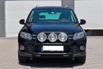 Volkswagen Tiguan 2007-2016 Parabulloni WT018 Nero (Acciaio Inox) foto 2
