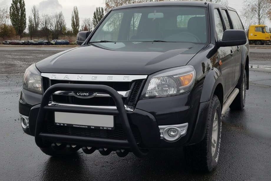 Ford Ranger 2007-2011 Parabulloni QT008 Nero (Acciaio Inox) Image