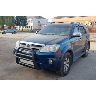 Parabulloni F12-11 Nero (Acciaio Inox) Toyota Fortuner 2006-2015 foto 1