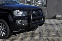 Volkswagen Amarok 2010-2022 Parabull VL001 Nero (Acciaio Inox) foto 4