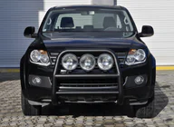Volkswagen Amarok 2010-2022 Parabull VL001 Nero (Acciaio Inox) foto 2