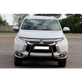 Parabulloni WT008 Nero (Acciaio Inox) Mitsubishi Pajero Sport 2015- foto 1