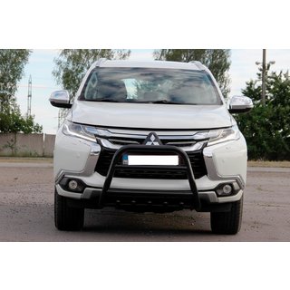 Parabulloni WT008 Nero (Acciaio Inox) Mitsubishi Pajero Sport 2015- foto 4