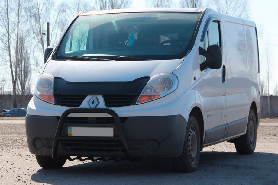 Nissan Primastar 2002-2014 Parabulloni QT-Spec Nero (Acciaio Inox) Foto 3