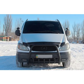 Parabulloni XL-WT025 Nero (Acciaio Inox) Mercedes Vito W639 2004-2014 foto 2