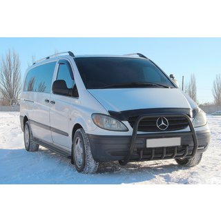 Parabulloni XL-WT025 Nero (Acciaio Inox) Mercedes Vito W639 2004-2014 foto 1
