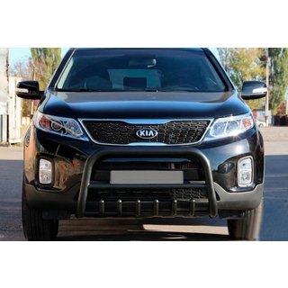 Parabulloni WT021 Nero (Acciaio Inox) Kia Sorento II XM 2009-2014 foto 2