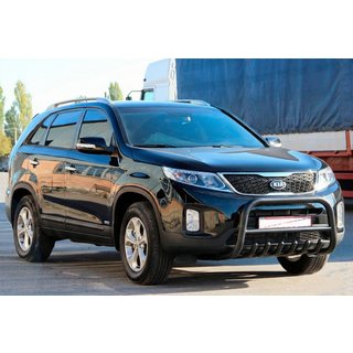 Parabulloni WT021 Nero (Acciaio Inox) Kia Sorento II XM 2009-2014 foto 3