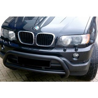 Parabulloni WT015 Nero (Acciaio Inox) BMW X5 E53 1999–2006