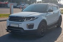 Range Rover Evoque 2012-2018 Protezione Anteriore ST014-1 Nera (Acciaio Inox) foto 2