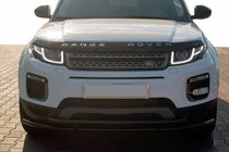 Range Rover Evoque 2012-2018 Protezione Anteriore ST014-1 Nera (Acciaio Inox) foto 1