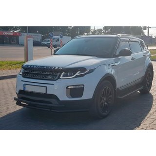 Protezione Anteriore ST014-1 Nera (Acciaio Inox) Range Rover Evoque 2012-2018 foto 2