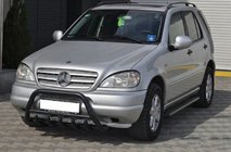 Mercedes ML W163 1997-2005 Parabulloni Black (acciaio inox) foto 3