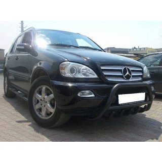 Parabulloni Black (acciaio inox) Mercedes ML W163 1997-2005 foto 1