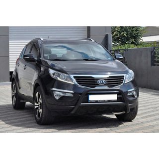 Parabulloni WT006 Nero (Acciaio Inox) Kia Sportage 2010-2015 foto 1