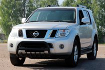 Nissan Pathfinder R51 2005-2014 Parabulloni WT008 Nero (Acciaio Inox) foto 4